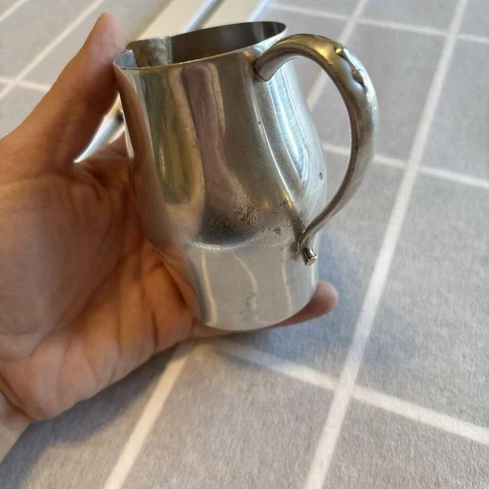 Vintage Oneida Silversmiths Silverplate Creamer Medieval Renfest Renfaire Decor